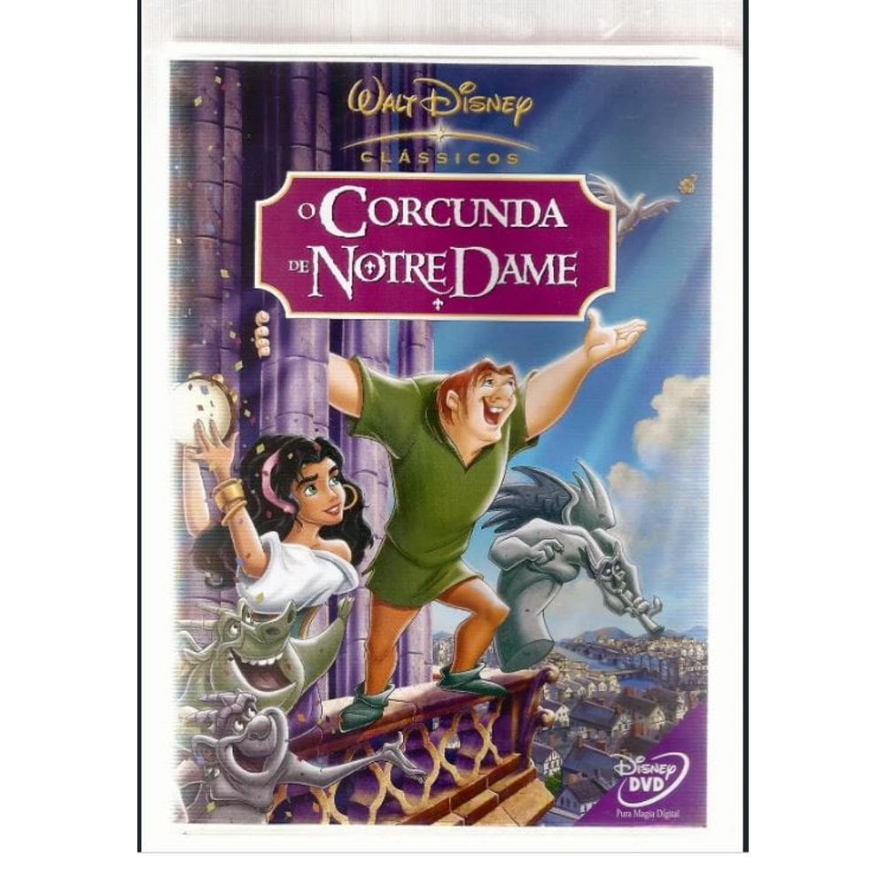 DVD O Corcunda de Notre Dame (Disney)