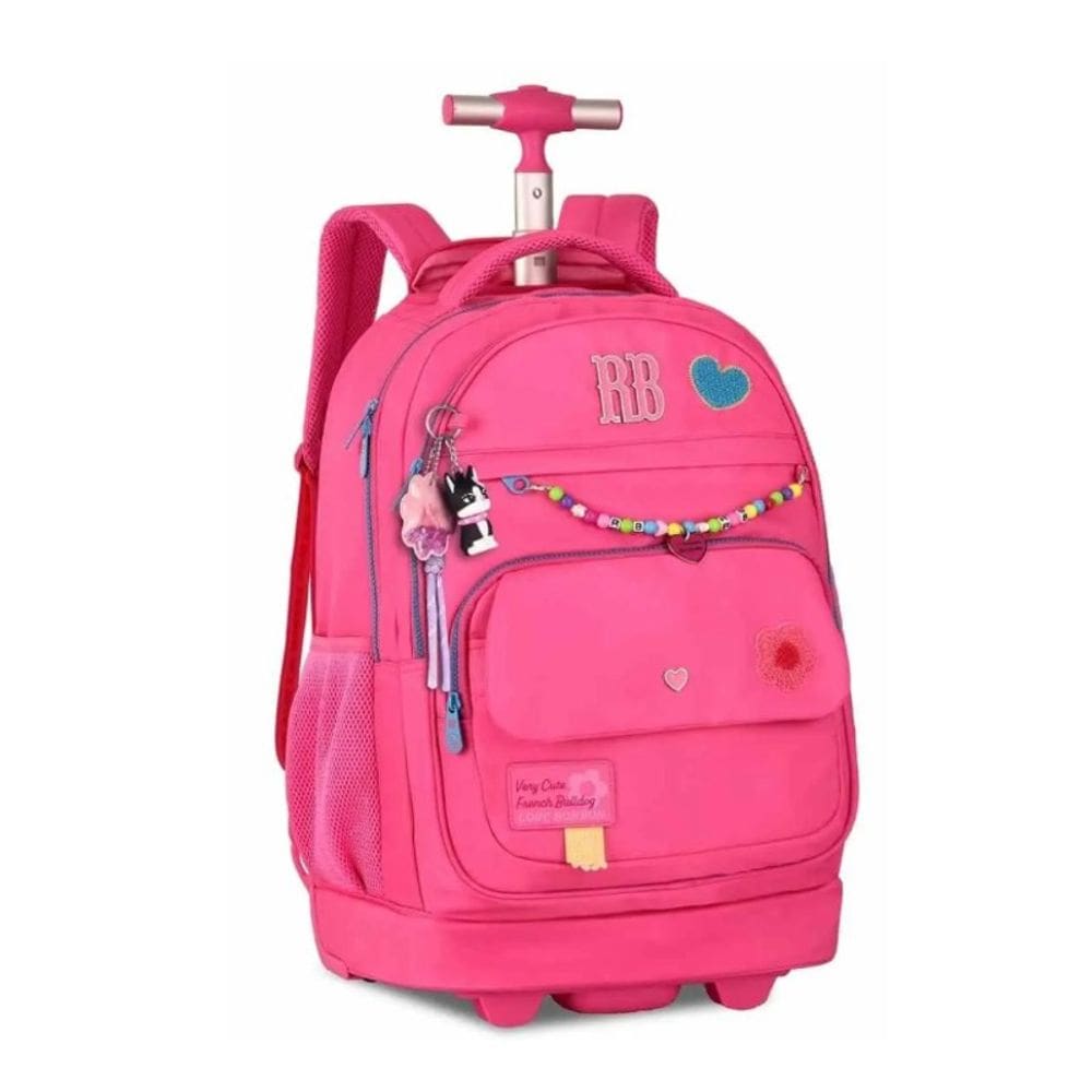 Mochila de Rodinhas Rebecca Bonbon Color Pop Miçangas - Clio