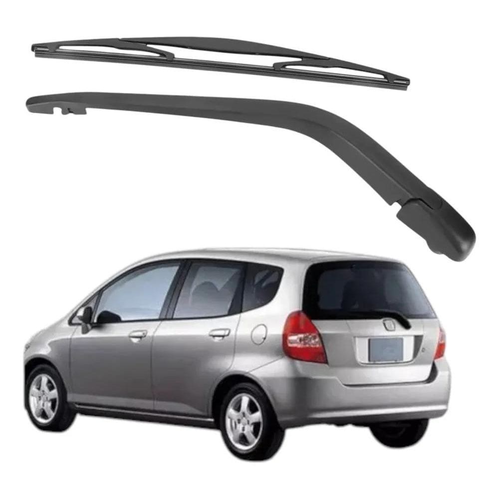 2X Braço Limpador Traseiro Com Palheta Honda Fit 2003 À 2008