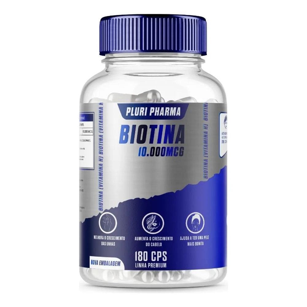 2X Biotina 10.000Mcg 180 Capsulas