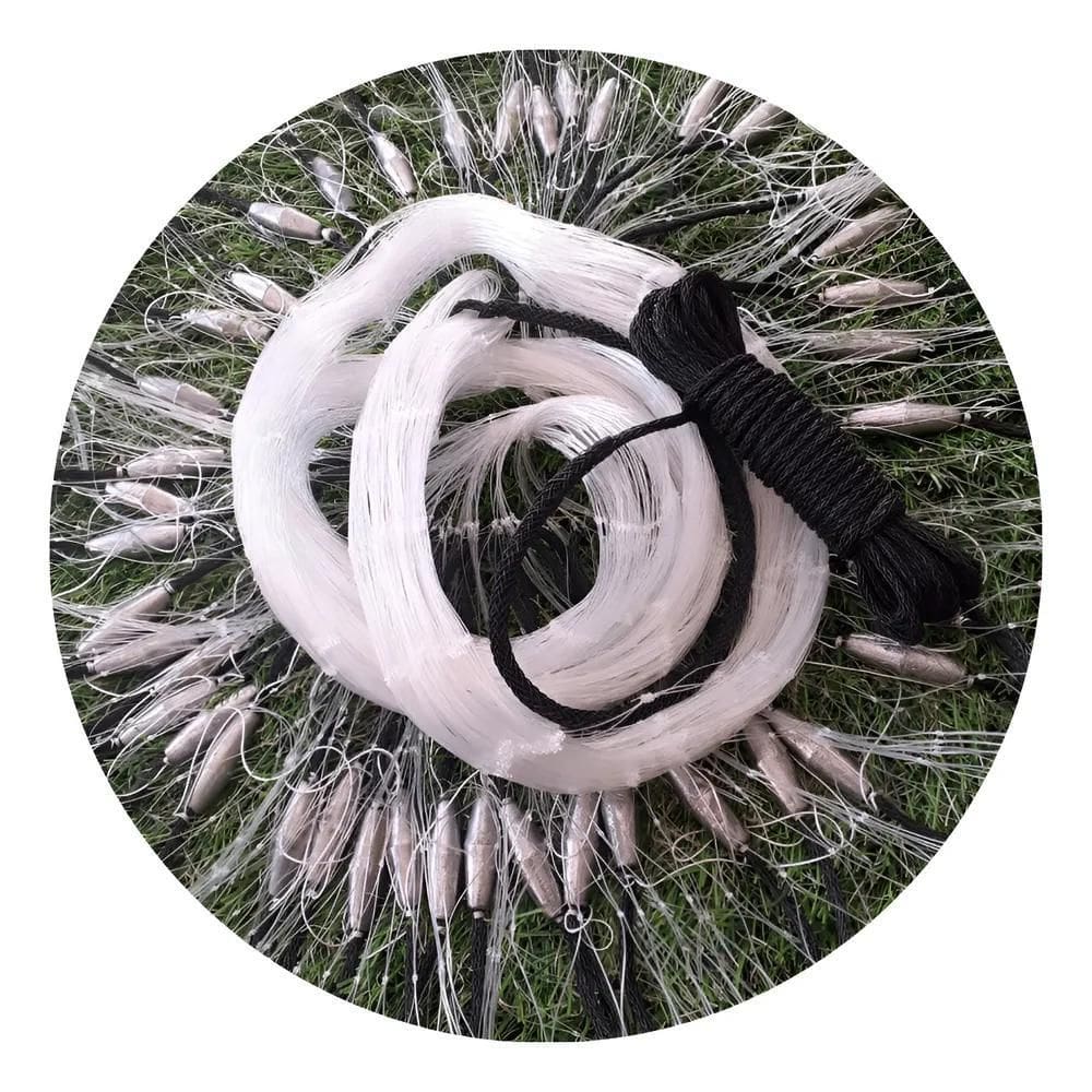 2X Tarrafa Para Tainha Pescada Corvina Tilapia