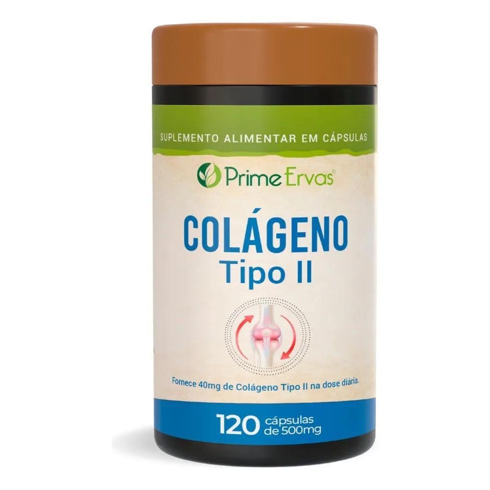 2X Colágeno Tipo 2 Tipo Il 120 Cápsulas Prime Ervas Sabor Se