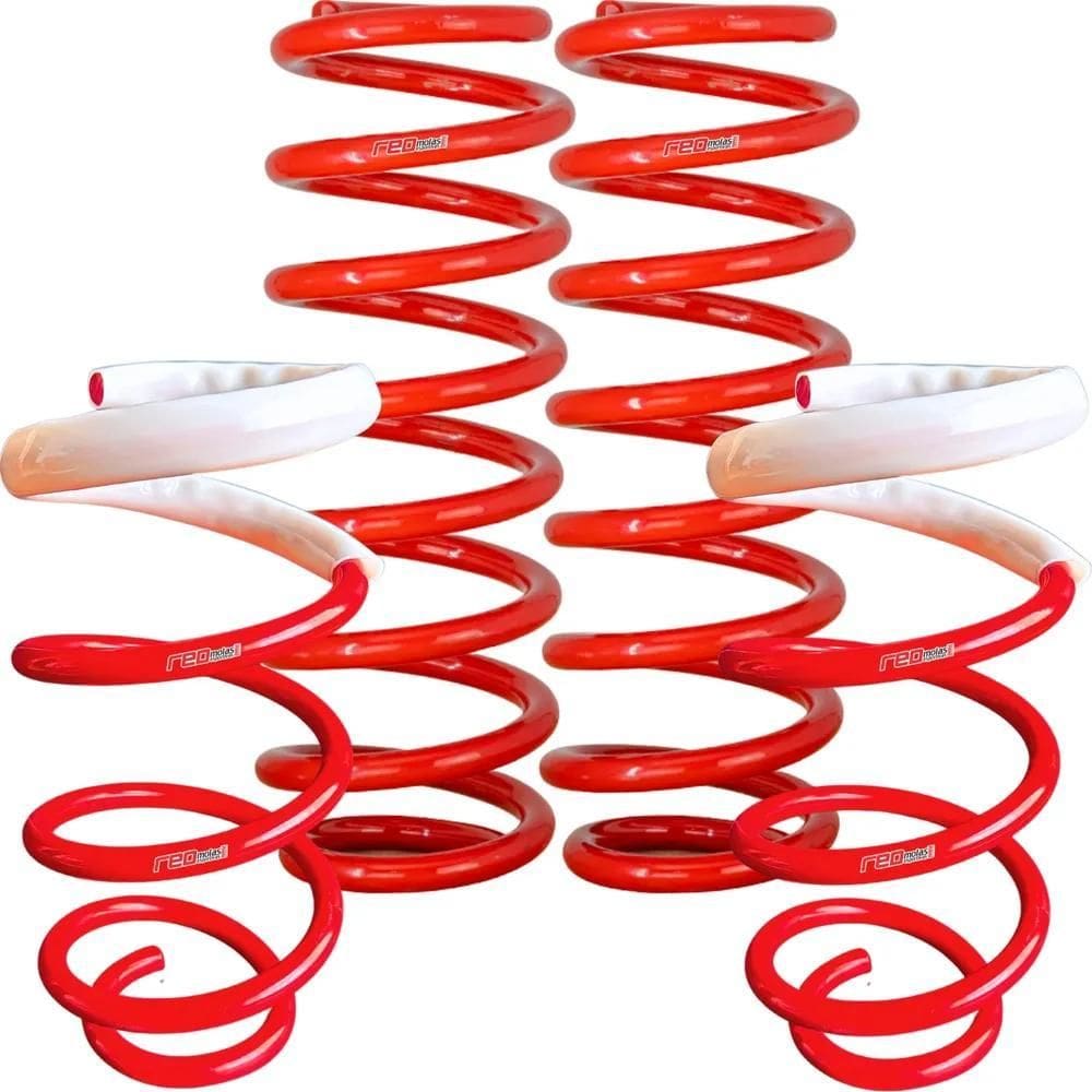 2X Kit 4 Molas Esportivas Gol G2 / G3 / G4 Todos Red Molas