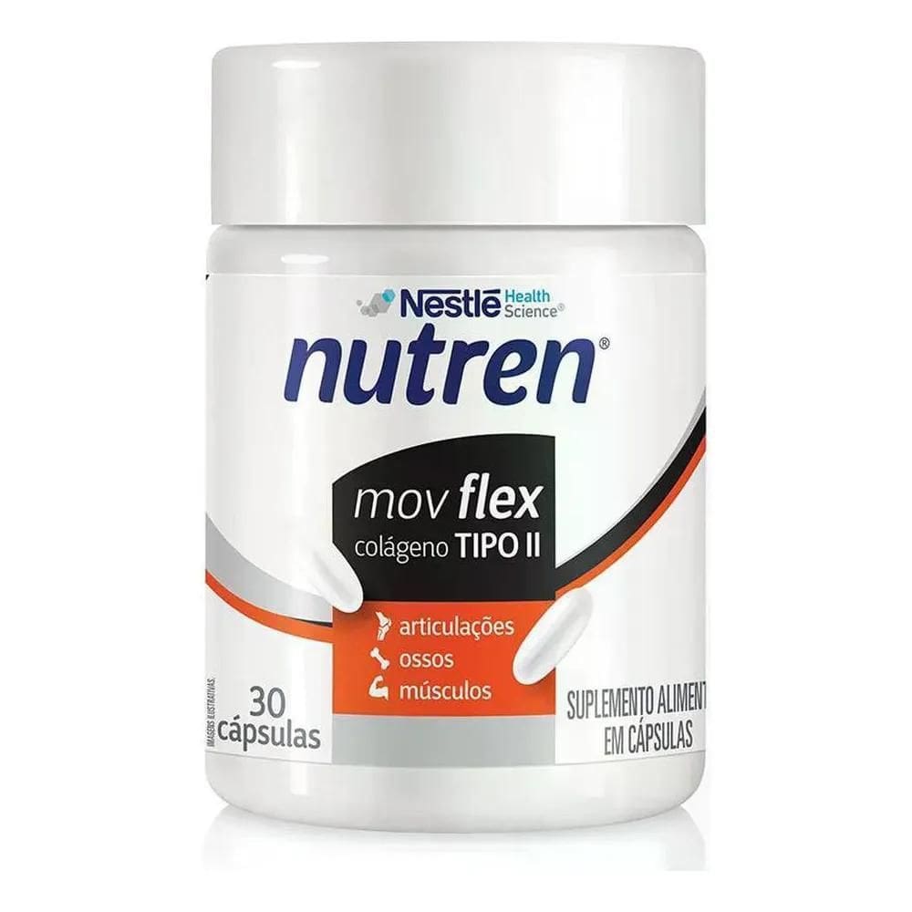 2X Nutren Mov Flex Colágeno Tipo Ii 30 Cápsulas Sabor Sem Sa