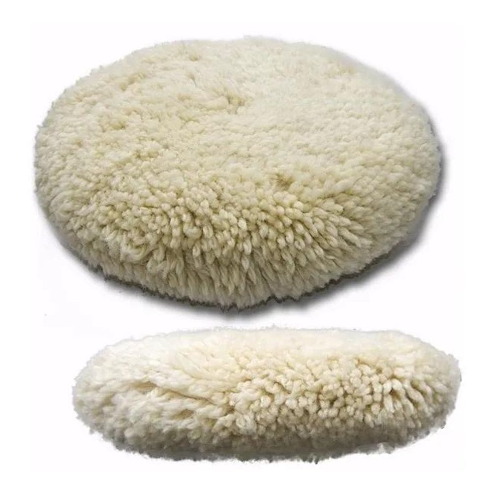 2X Boina Dupla Face Para Polimento De Fio Agressiva 7 Polega