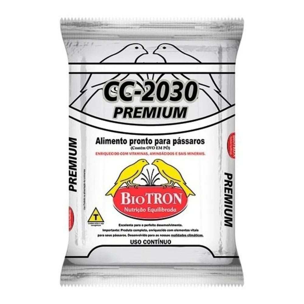 2X Cc 2030 Premium 1Kg - Biotron - Farinhada Para Aves