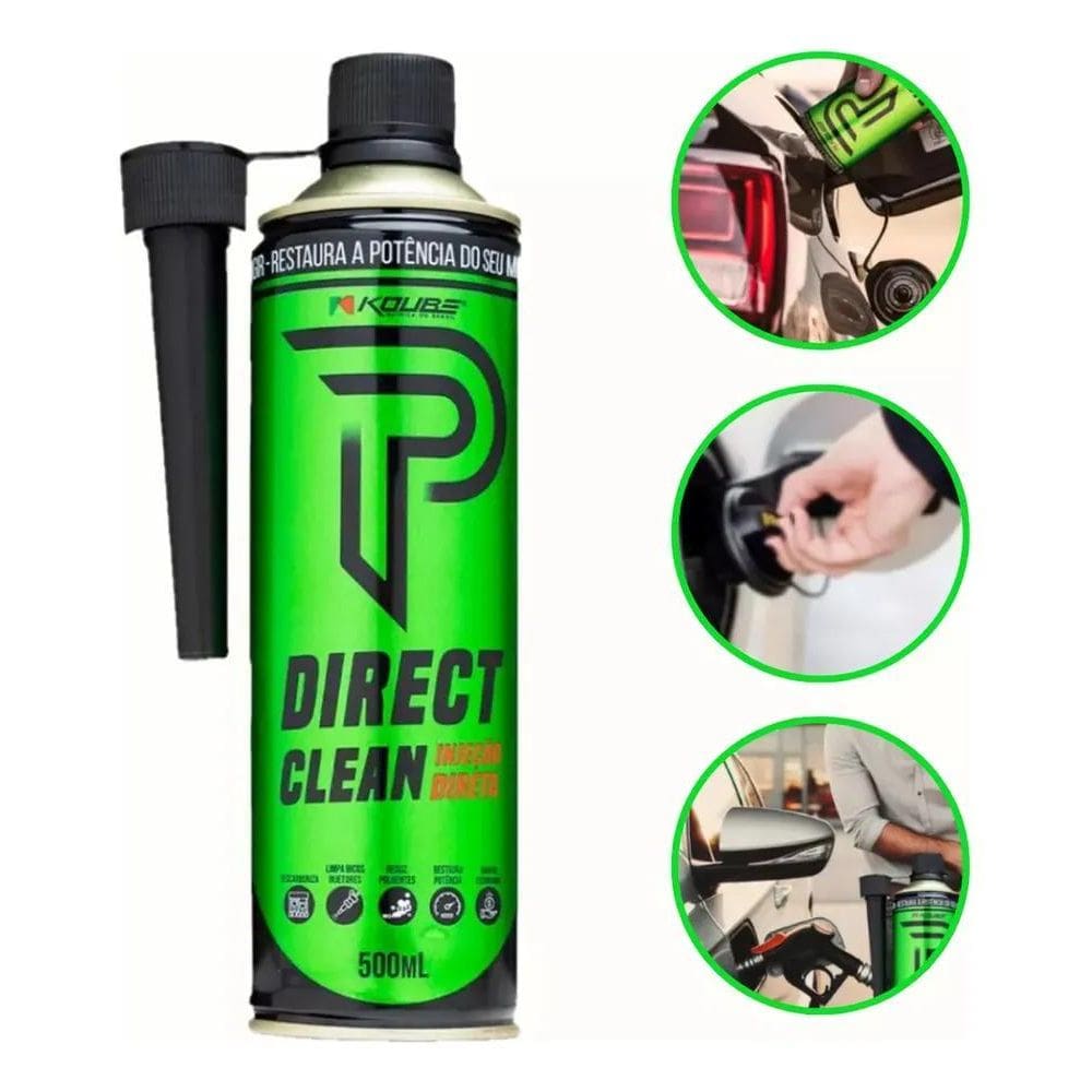2X Limpa Bico Injetor Aditivo Combustível Direct Clean Koube