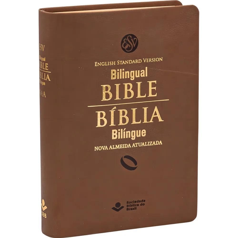 2X Bíblia Bilíngue Português  Naa  - Inglês  Esv : Nova Alme