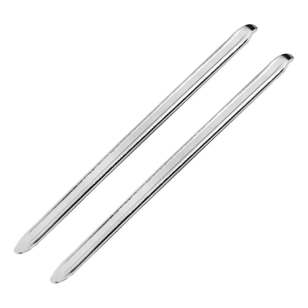 2X 2 Espátula Para Pneu Borracheiro Chata 18 Pol 45Cm Rotta