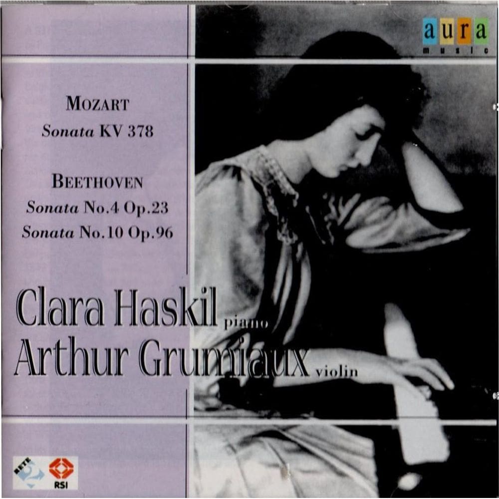 Haskil - Grumiaux - Beethoven,Mozart - Cd
