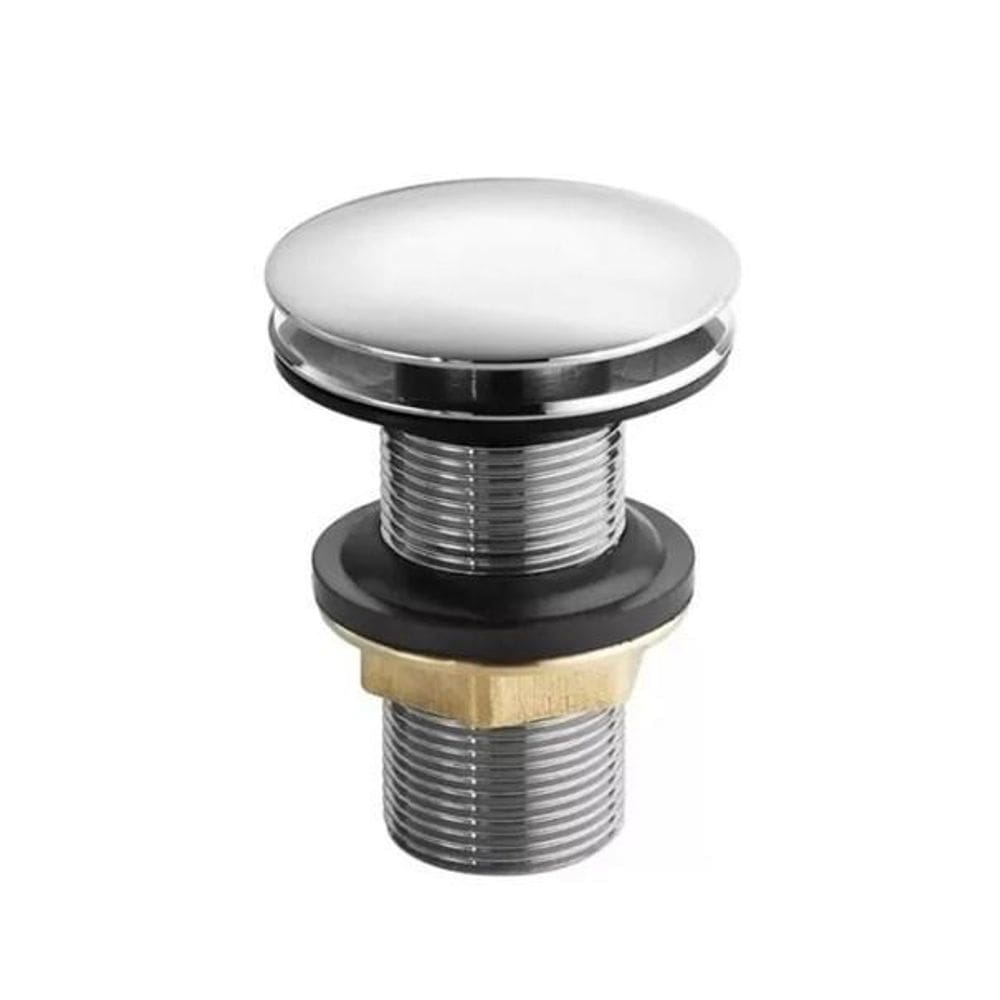 Válvula Click Rosca Cromado 1 1/4 - Construmarcas