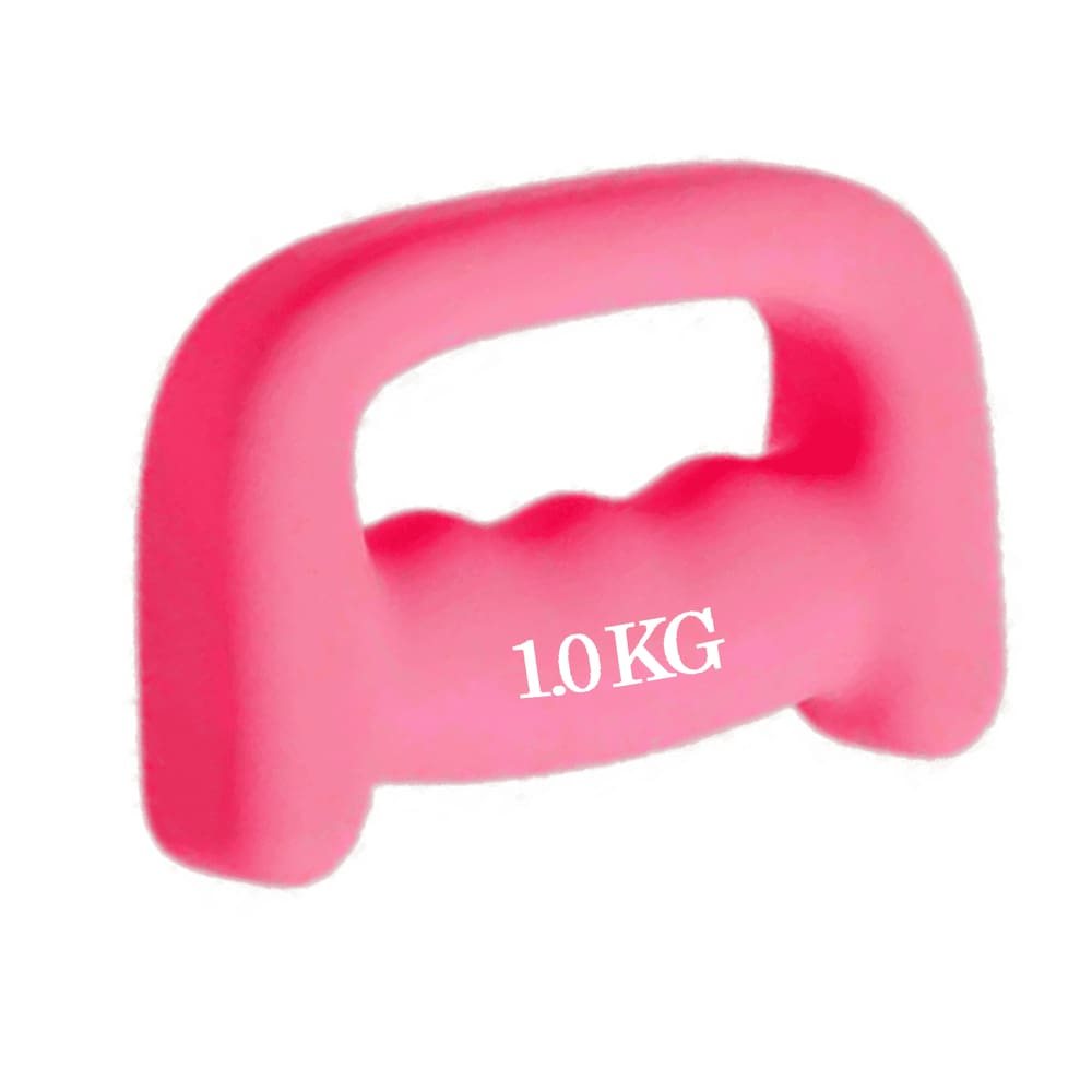 Dumbell 1kg Peso De Mao Halter Boxing Revestido Musculacao Academia Fisoterapia Pilates Treino Fitness Exercicio Fisico