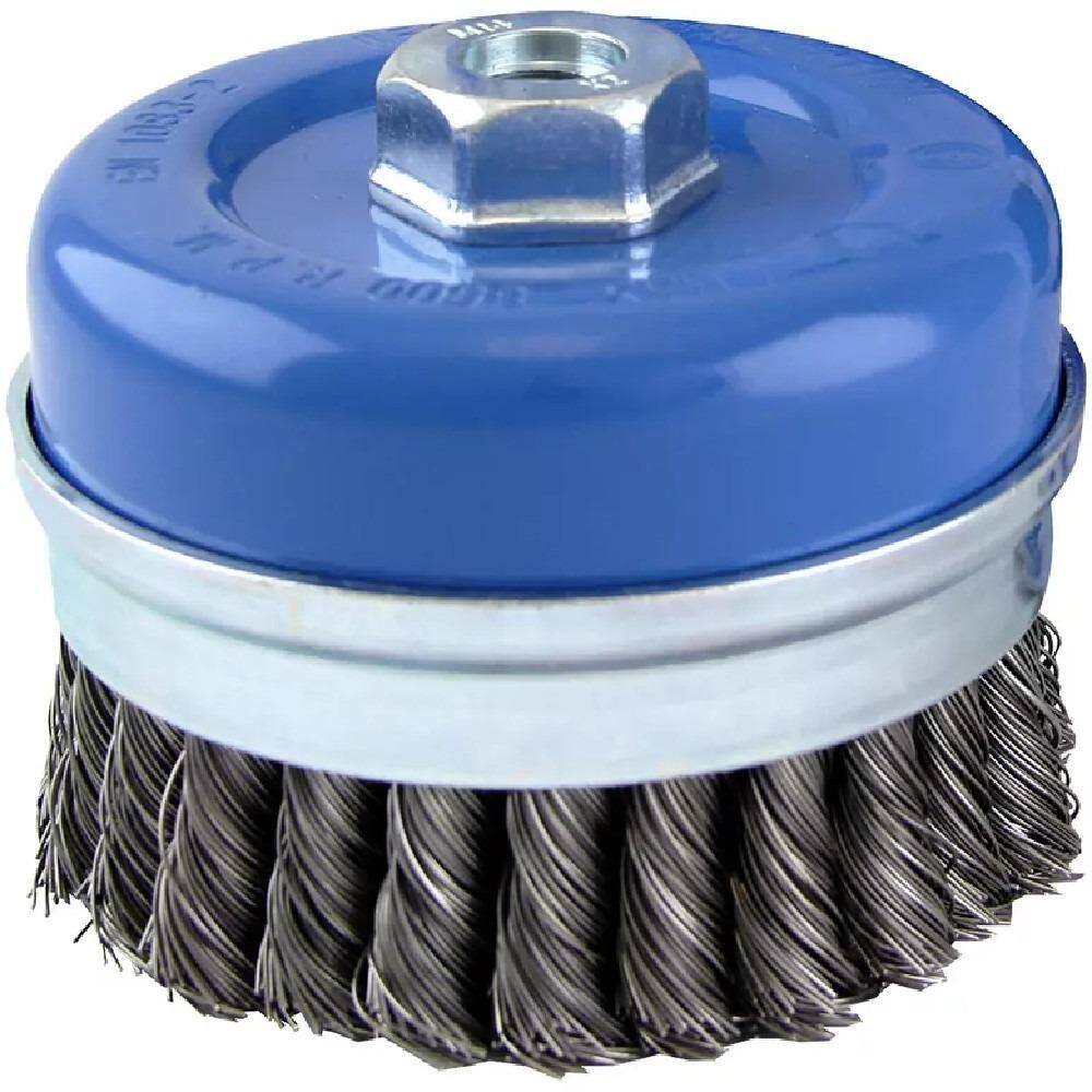 Escova De Aço Tipo Copo Torcida 4 Polegadas Norton