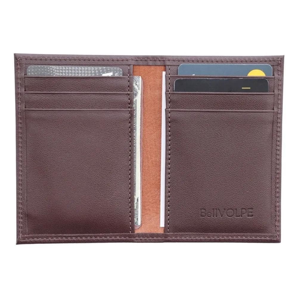 MP - 2X Carteira Masculina Porta Carto es Duo