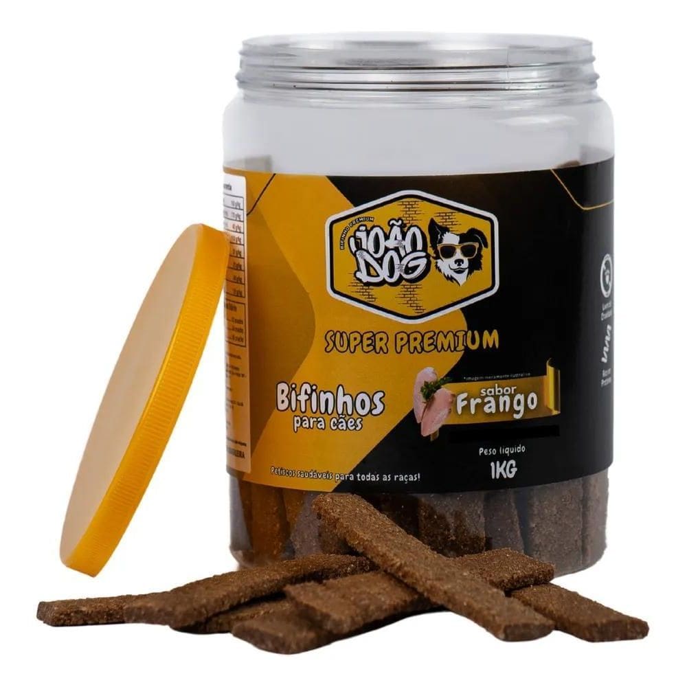 2X Petiscos Bifinho Para Cachorro Delicioso Super Premium 1