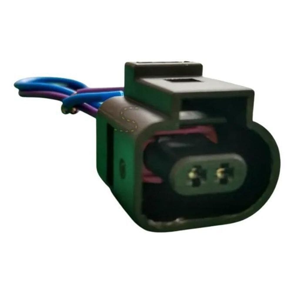 2X Chicote Plug Vw Sensor Temperatura Cinza Gol Voyage G5 G6