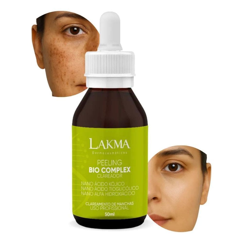 2X Lakma Peeling Bio Complex 50Ml Clareador Manchas E Melasm