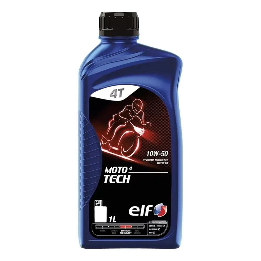 2X Óleo Sintético Elf Tech Moto 4T 10W50