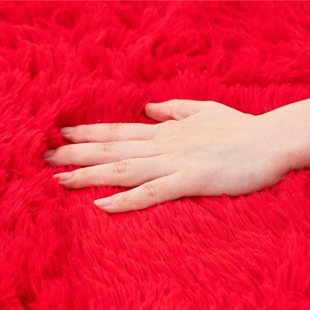 Tapete Quarto Felpudo 1,40X2,00 Sala Peludo Pelinho Die Cor