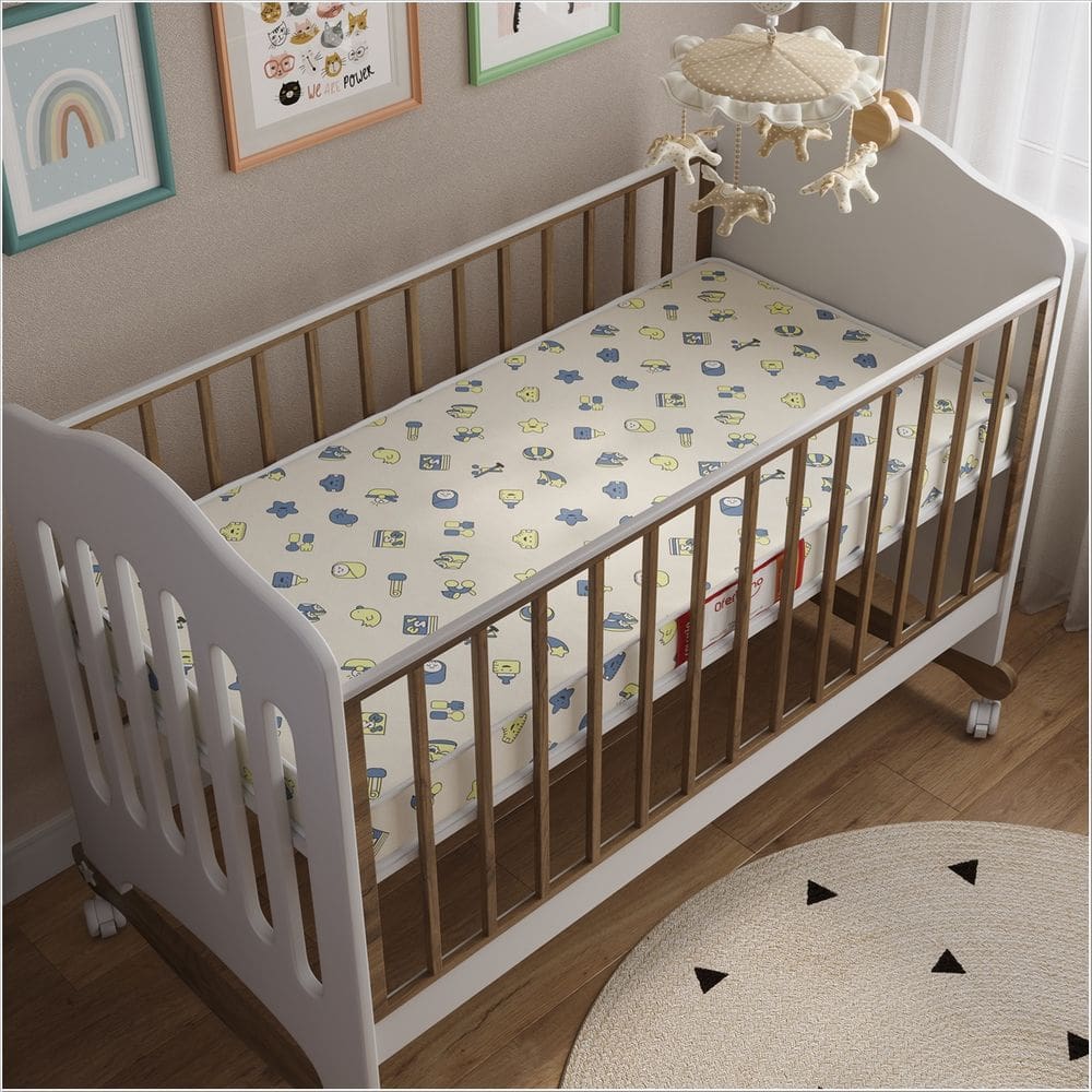 Colchão Baby Berço D18 130x70x7 One Face Impermeável Ofertamo - Rede Móveis
