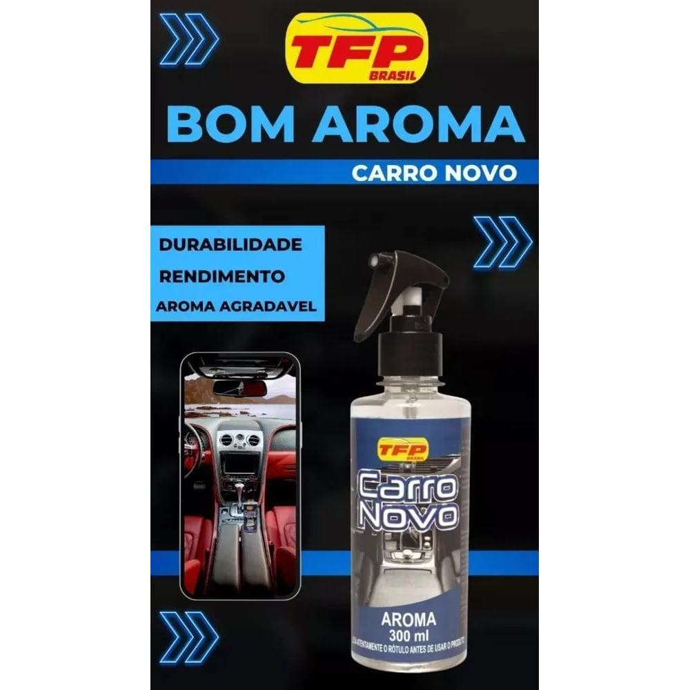 Aromatizante Automotivo Alta Durabilidade