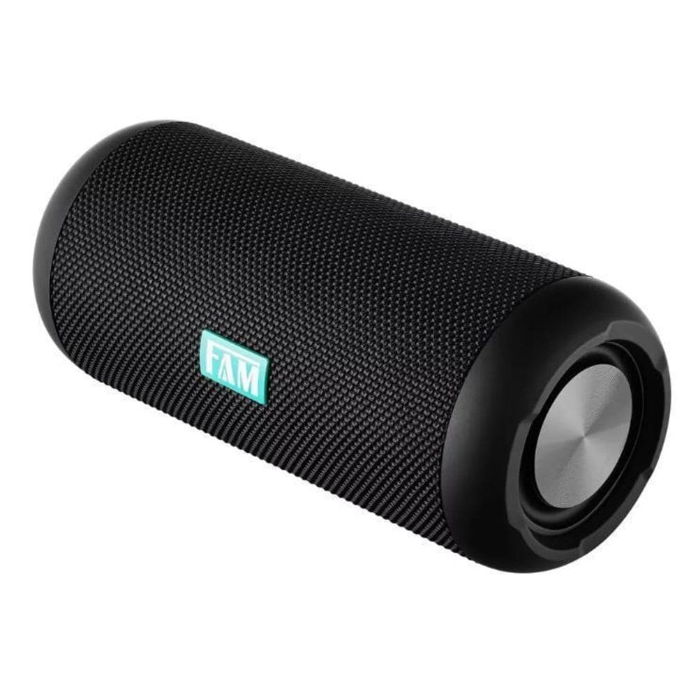 Caixa De Som Bluetooth Fam A046 40W Ip67 Prova D`Água Preto