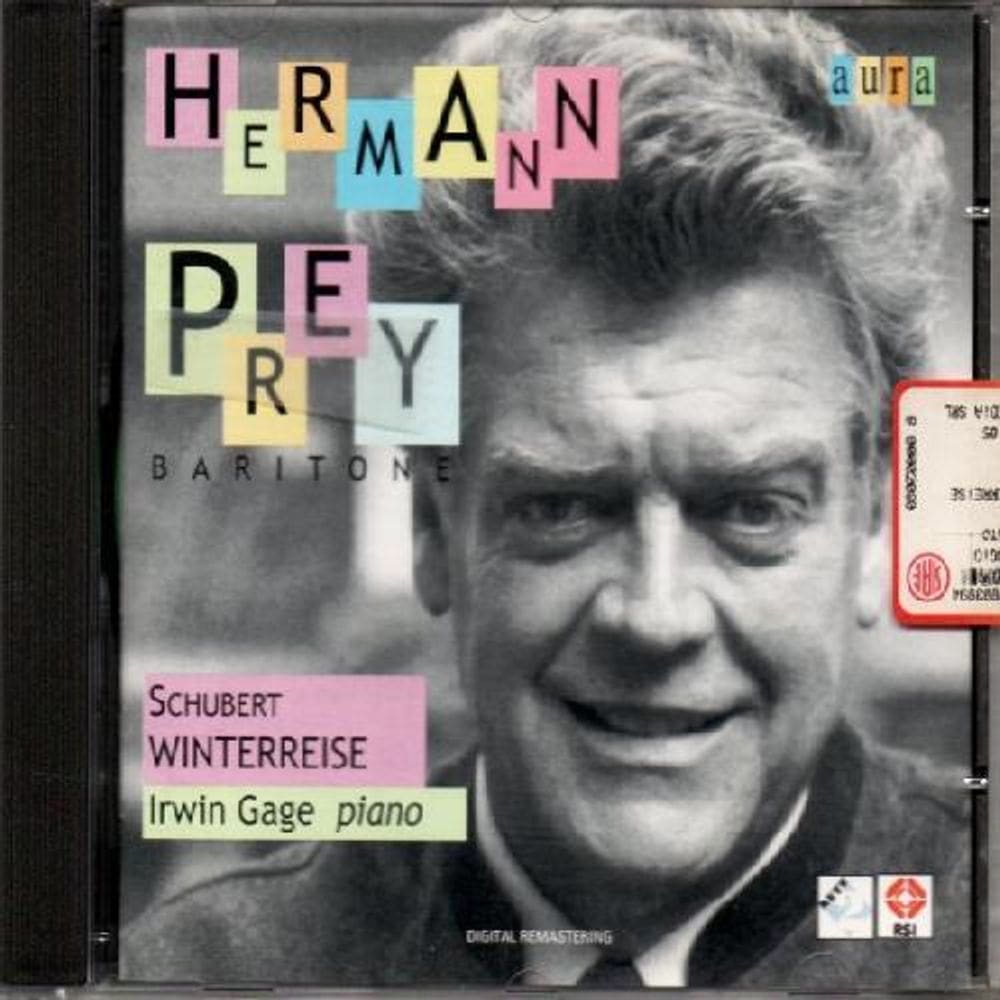 Franz Schubert - Winterreise D911 - Hermann Prey - Cd