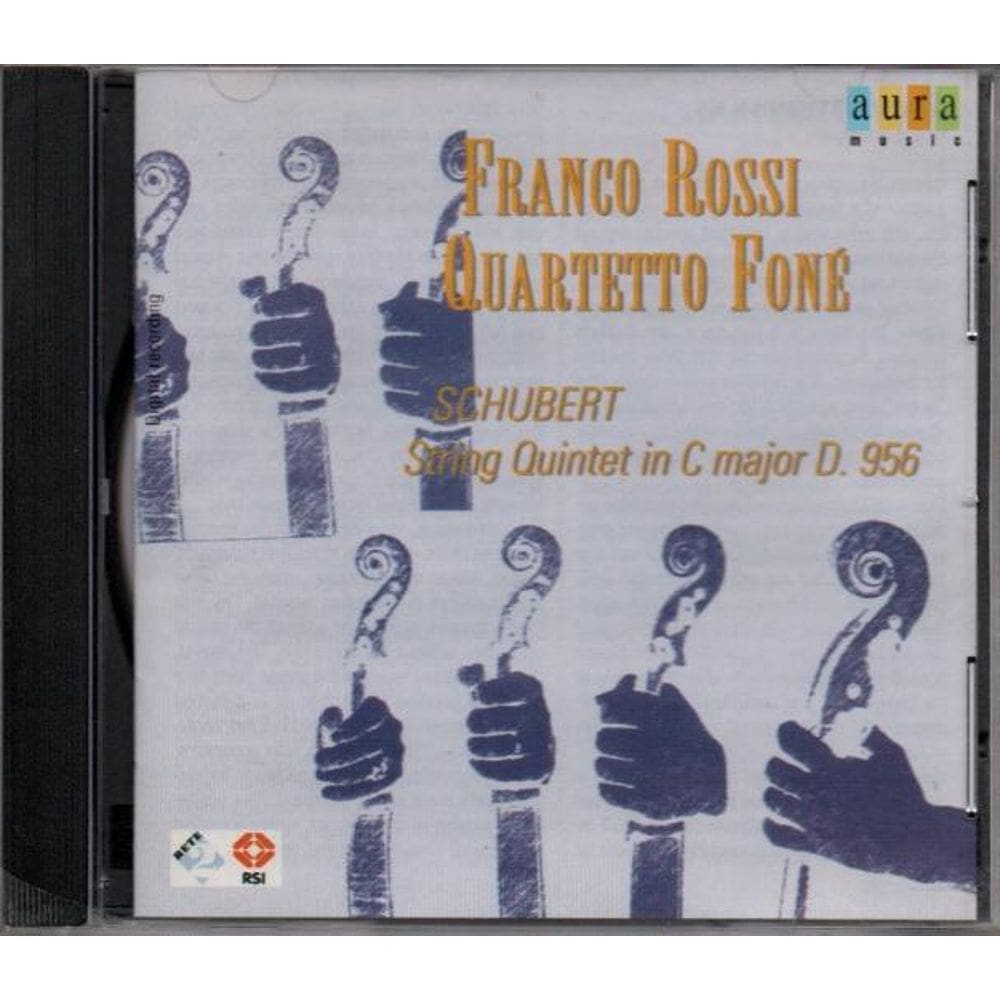 Franco Rossi Quarteto Fone - Schubert String - Cd