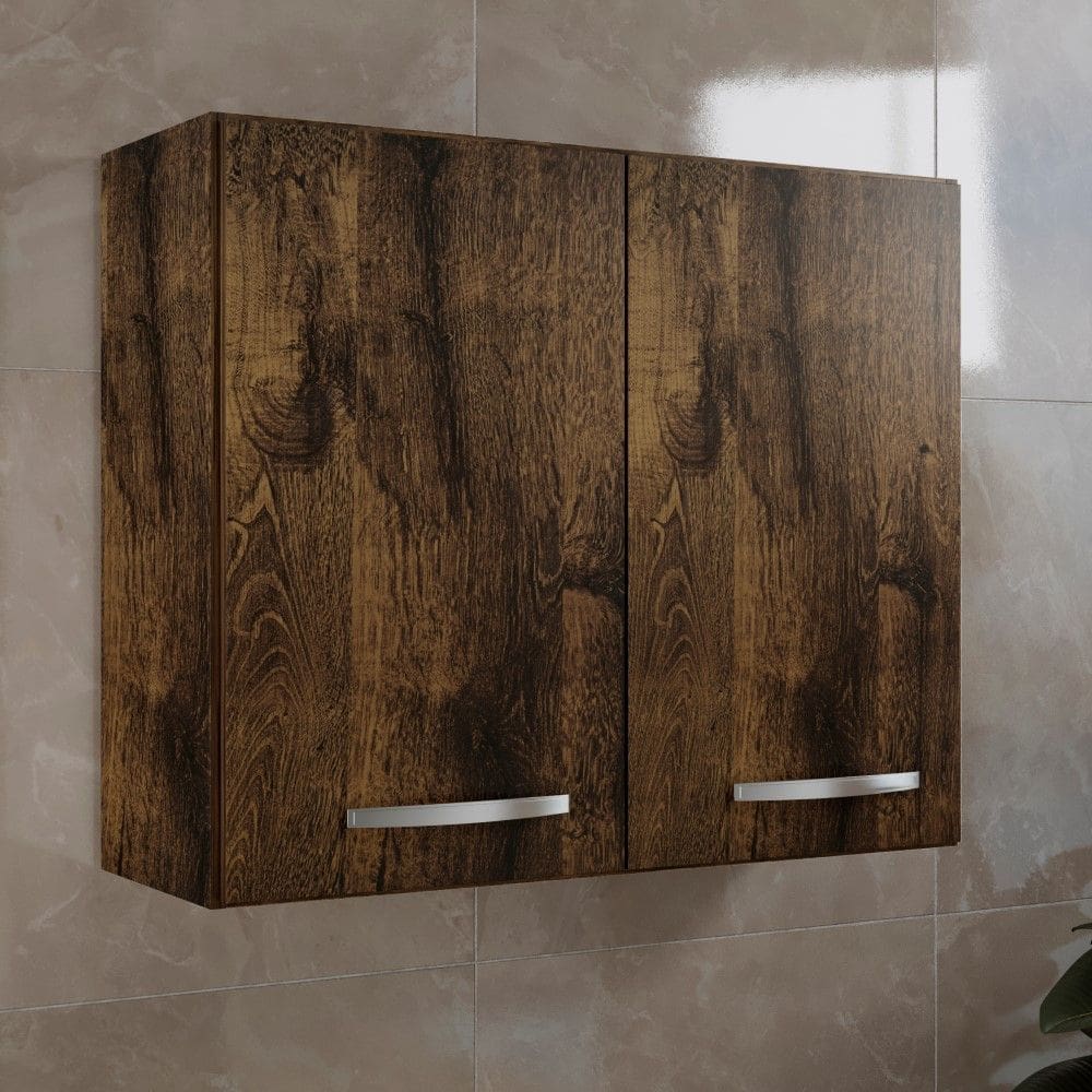 Armario Aereo Valencia Ipe 2 Portas 1 Prateleira Kaiki Moveis