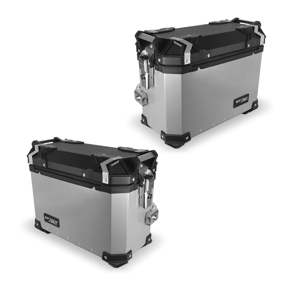 Baú Lateral Gp Tech 30 Litros Alumínio Universal