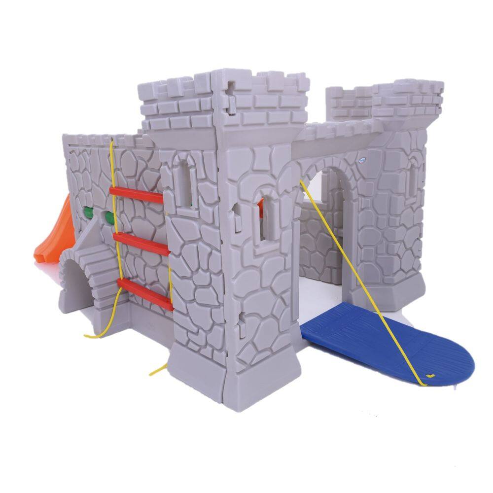 Playground Castelo Medieval Xaliingo c/ Escorregador Infantil