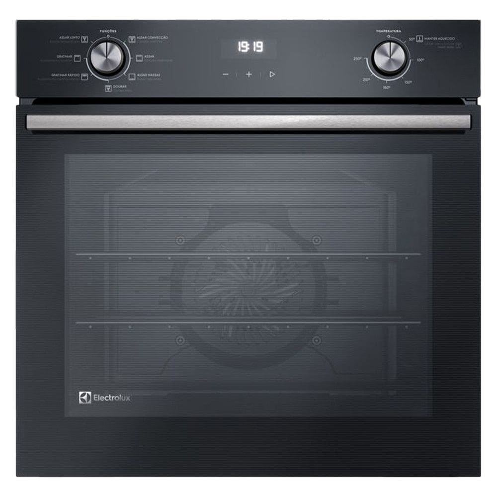 Forno Eletrico de Embutir 80L Electrolux Efficient com PerfectCook OE8EH