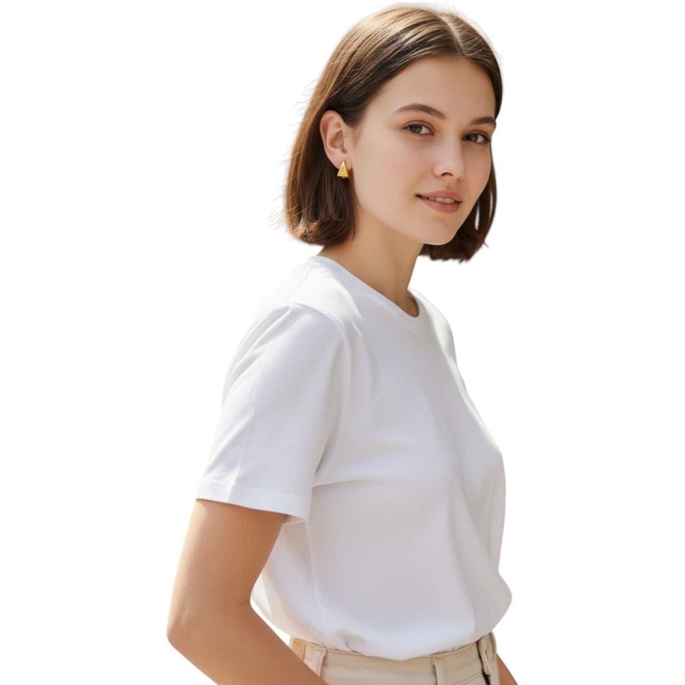 Brinco Feminino Rafa Banhado a Ouro Semi Jóia Juliana Prado 3255940