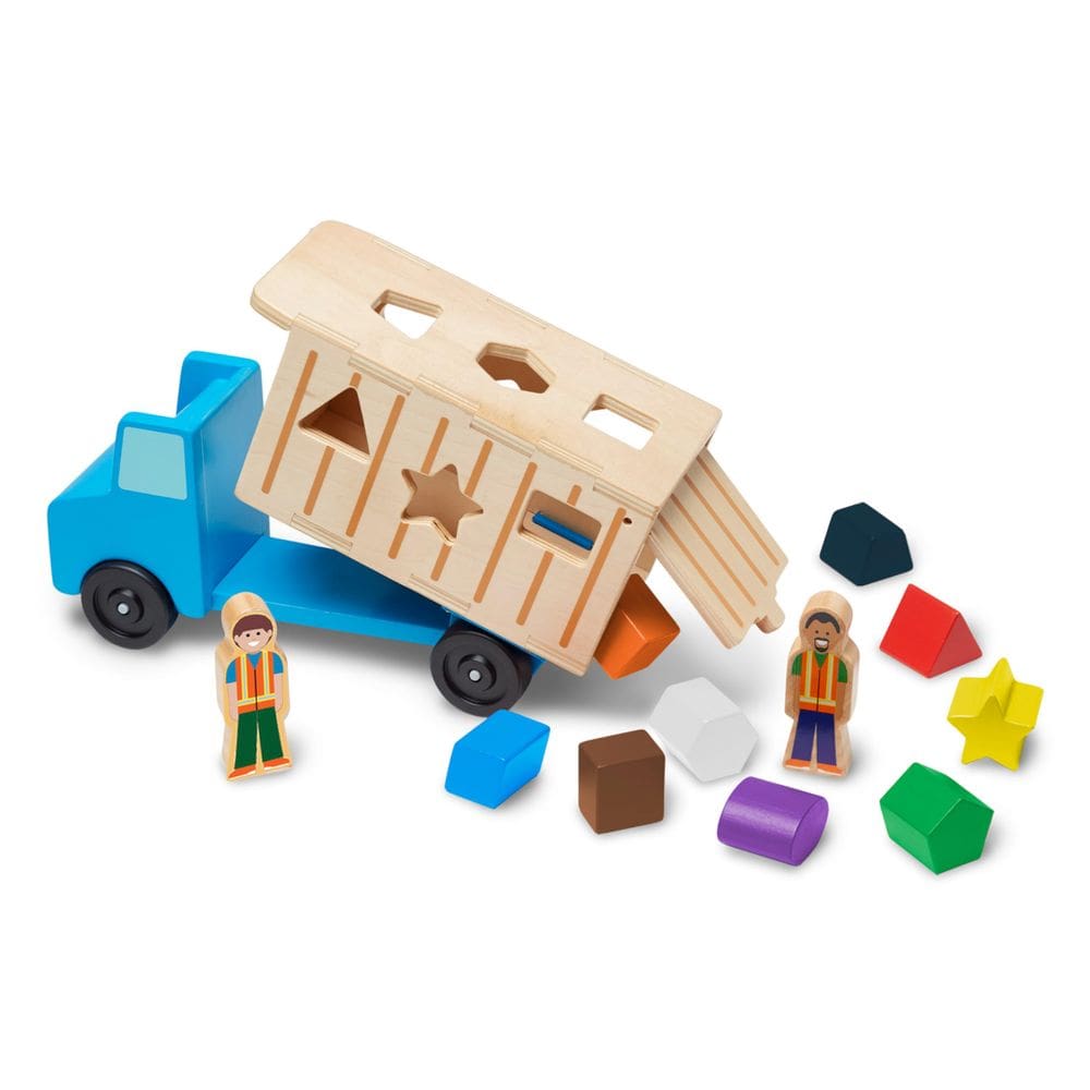 Caminhão basculante de madeira Shape-Sorting Toy Melissa & Doug