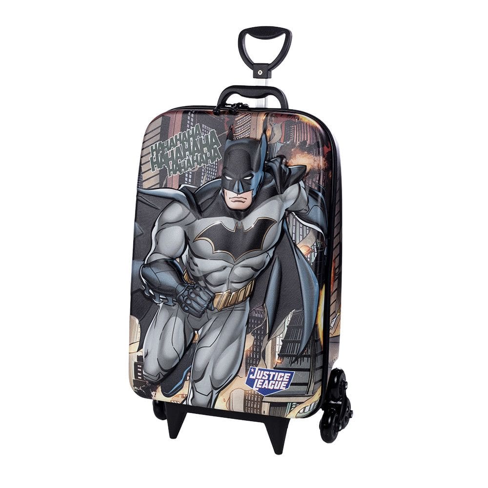 Mochila com Rodinha 3D - Liga da Justiça Batman - Diplomata