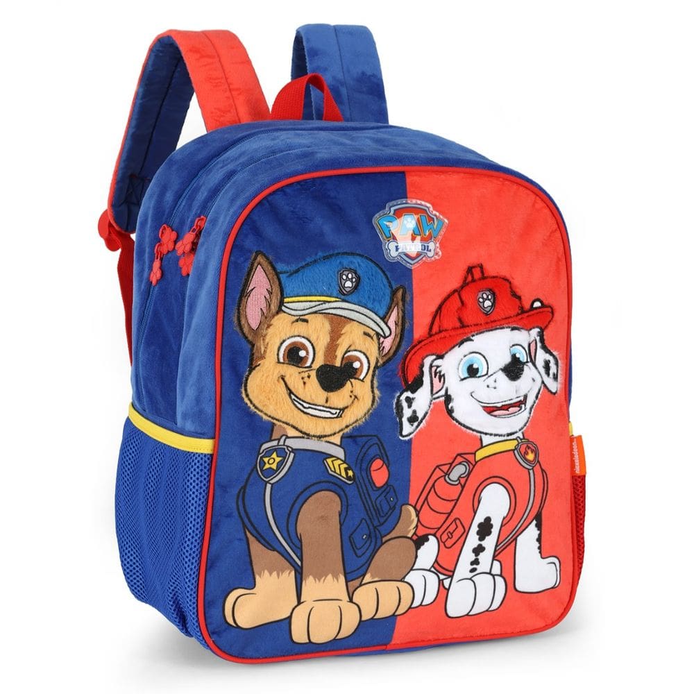 Mochila Patrulha Canina Luxcel Costas Chase Marshall Escola