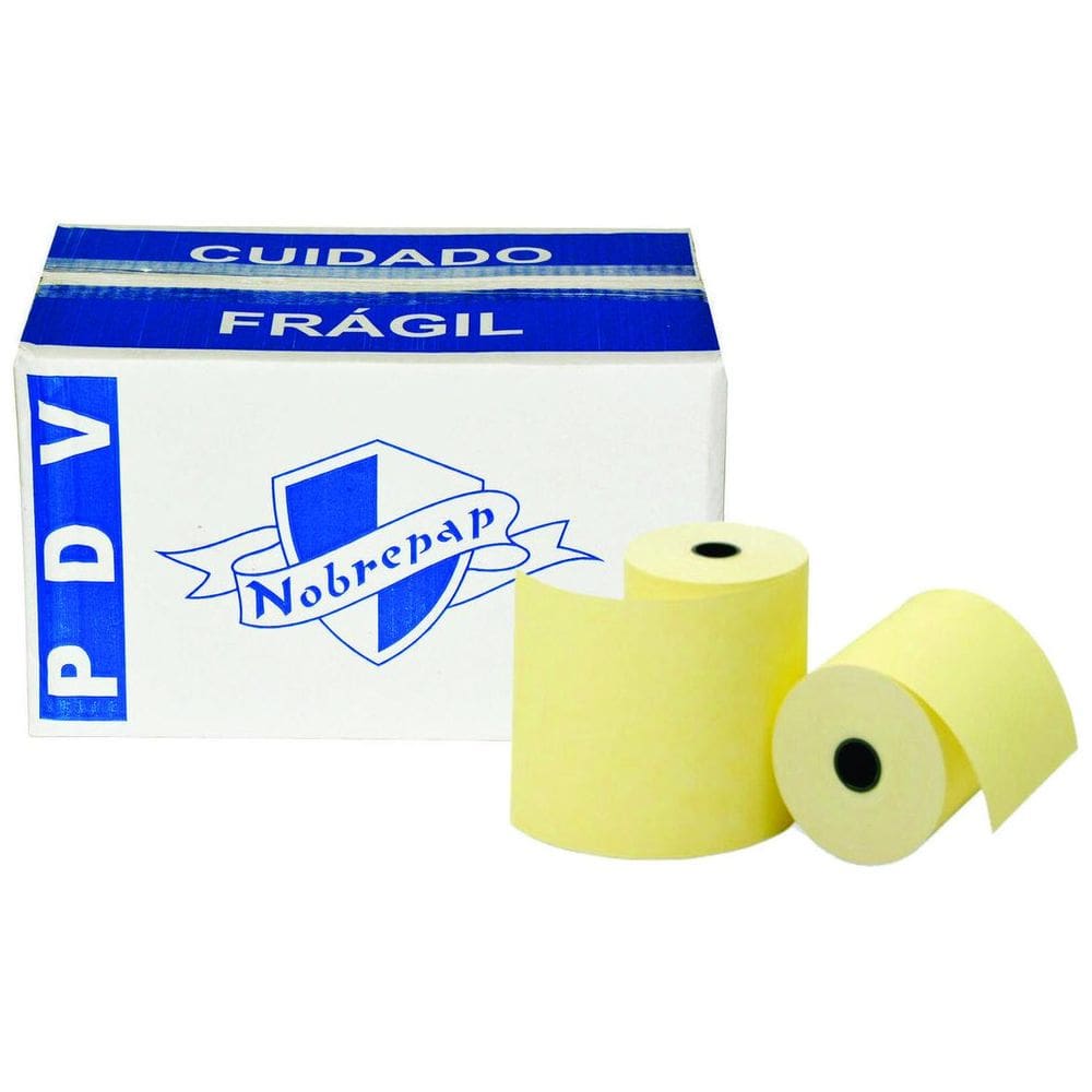 30 Rolos Bobina Térmica 80Mmx40M Impressora Fiscal  1Cx