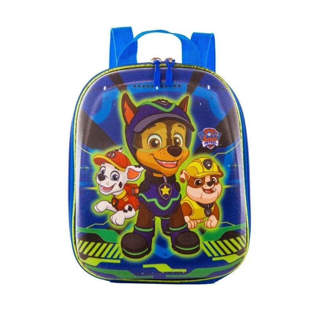 Mochila Escolar Infantil De Costas Patrulha Canina Chase Spy