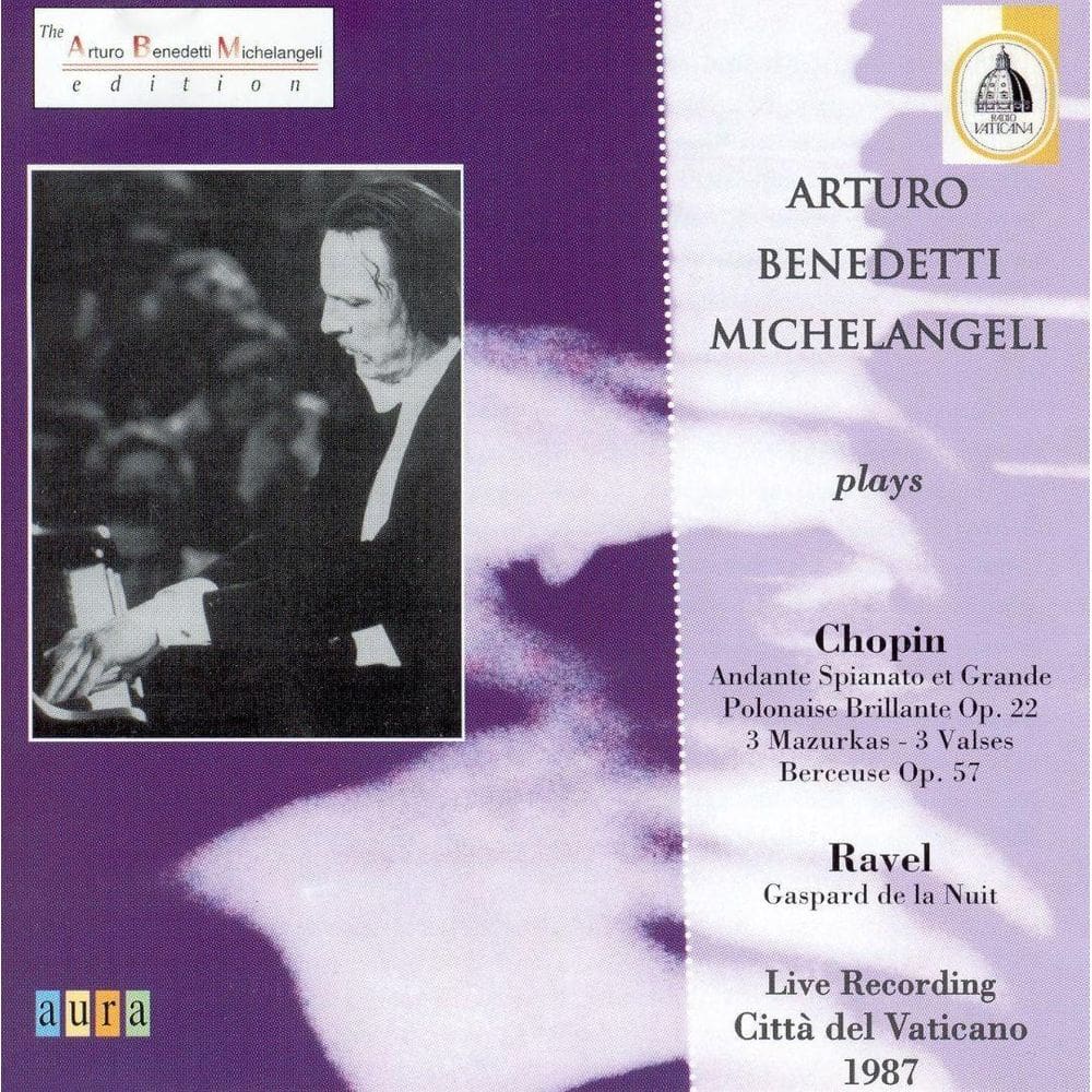 Arturo Benedetti Michelangeli Chopin - Cd