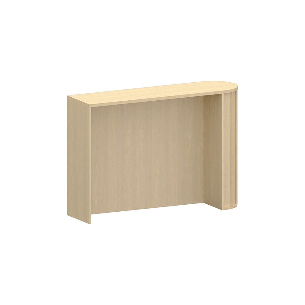 Bancada de Cozinha 100 MDF com Tampo Para Ilha Canto Arredondado 144cm Aura Luciane Moveis