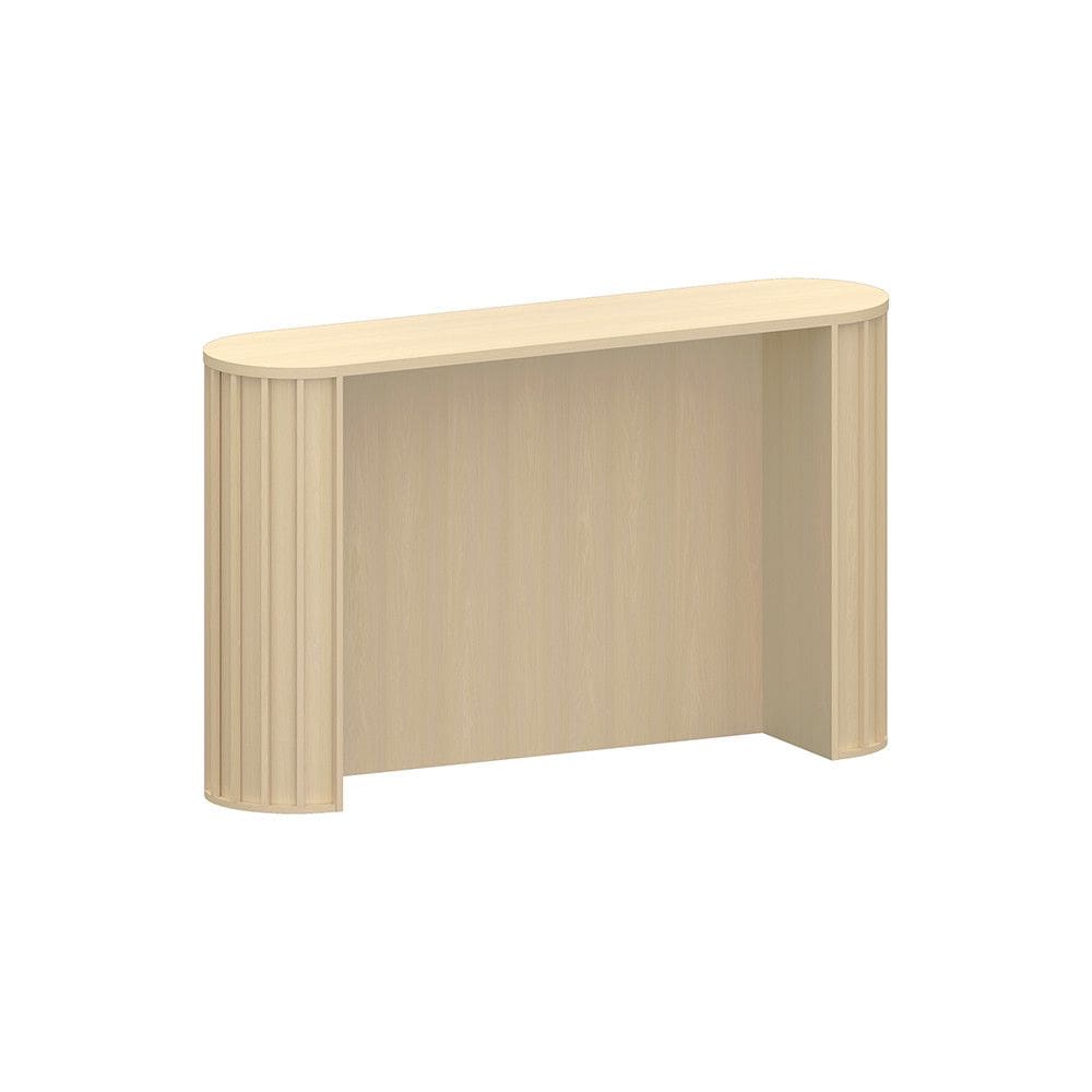 Bancada de Cozinha 100 MDF com Tampo Para Ilha Canto Arredondado 164cm Aura Luciane Moveis