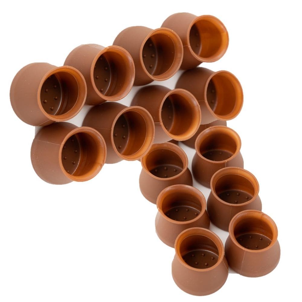 Kit 20 Protetor De Silicone Para Pés De Moveis