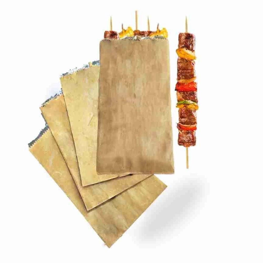 Embalagem Térmica Espetinho Mamedes 100 Unidades Laminado