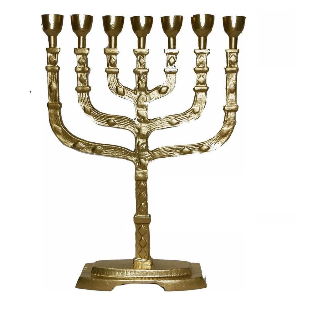 Candelabro Sete Pontas - Menora Grande