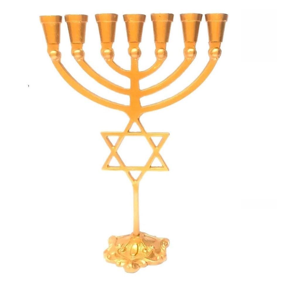 Candelabro Sete Pontas - Menora Grande