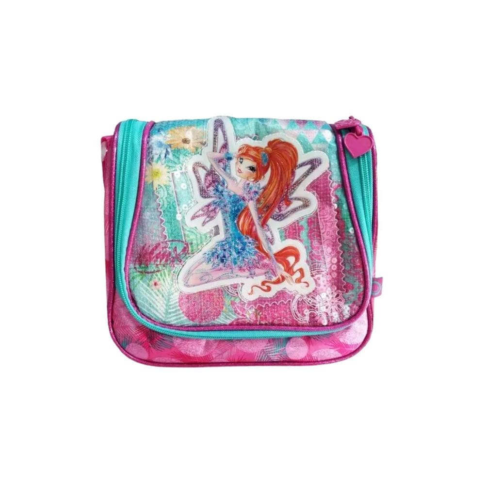 Lancheira Escolar Juvenil Winks Lantejola Clio Wx9205L