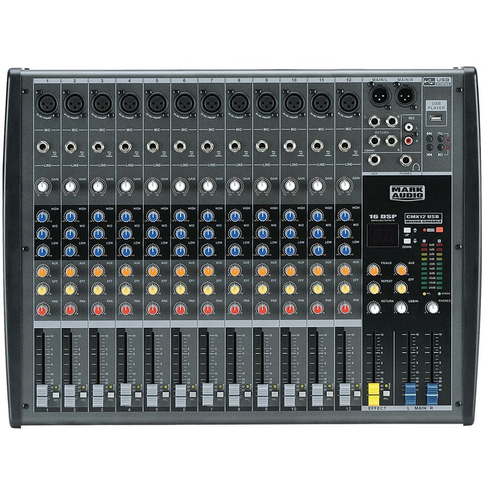 Mixer Mark Audio CMX 12 USB