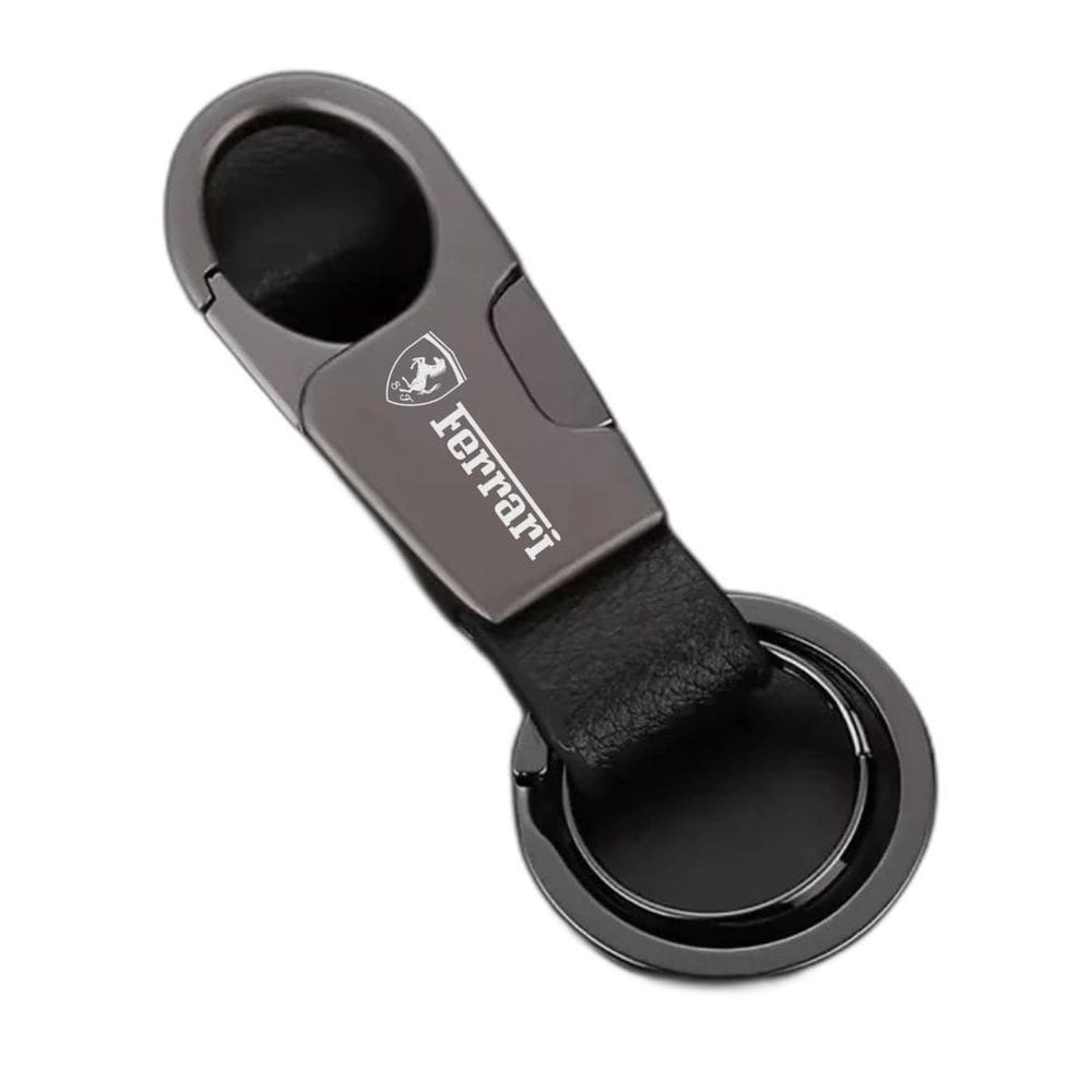 Chaveiro Para Ferrari Carros Esportivo Metal Mosquetão B
