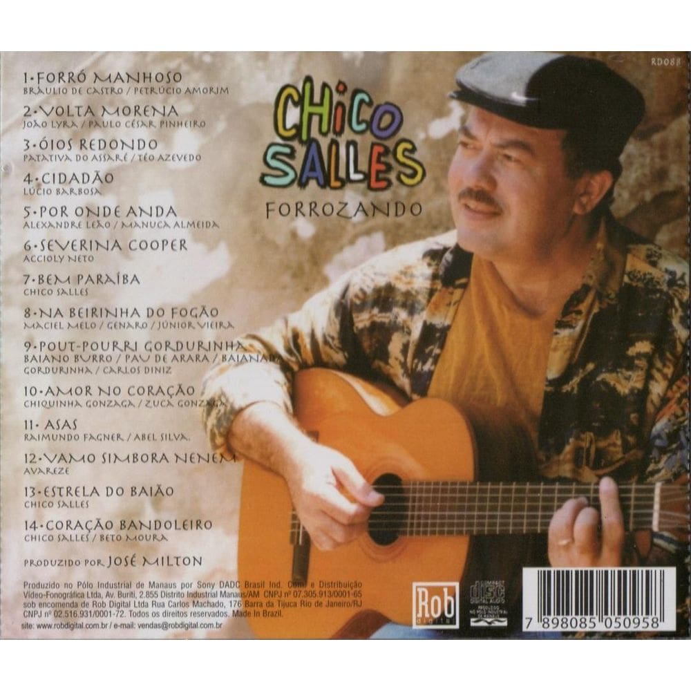 Chico Salles - Forrozando - Cd