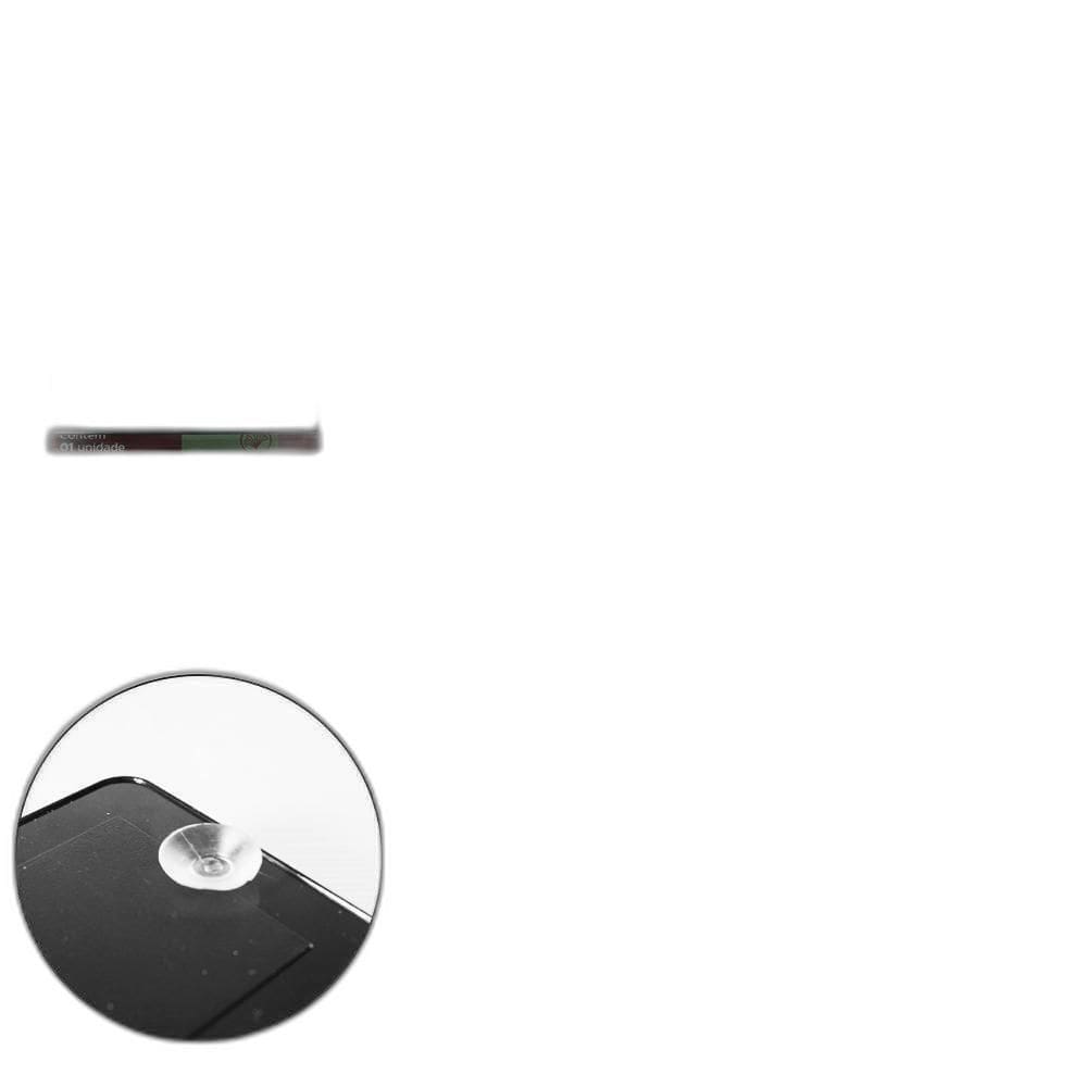 Espelho De Pendurar Quadrado 14Cm Com Ventosa Aumenta 2X